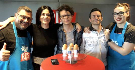 Tutti Pazzi per RDS, Rossella Brescia: Omelette Russa questa volta l’uovo non perdona