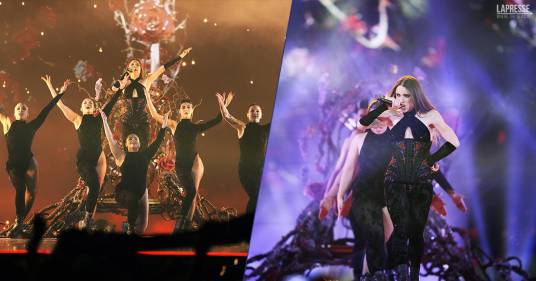 Angelina Mango e l’esibizione alla finale dell’Eurovision 2024: tutta l’arena applaude per lei, il video