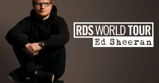RDS World Tour Ed Sheeran