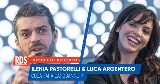 Luca Argentero e Ilenia Pastorelli a confronto nello Specchio Riflesso di RDS