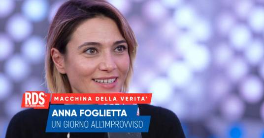 Anna Foglietta risponde alle domande della Macchina Della Verità RDS