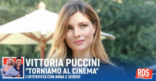 Vittoria Puccini: “il cinema è una emozione da condividere”