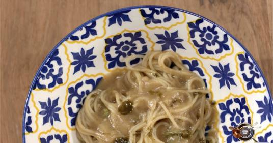 Spaghettino con sugo di farina tostata – Alessandro Borghese Kitchen Sound – Amici Miei
