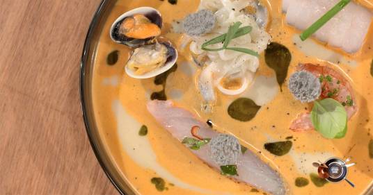 Zuppa di pesce estiva – Alessandro Borghese Kitchen Sound – Il lusso della semplicità