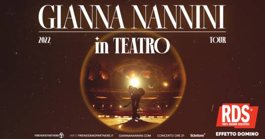 Effetto Domino: “Tour Gianna Nannini nei teatri”
