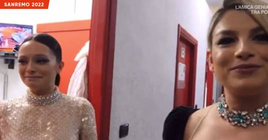 Francesca Michielin è rimasta chiusa in bagno prima di salire sul palco di Sanremo: ecco la reazione di Emma