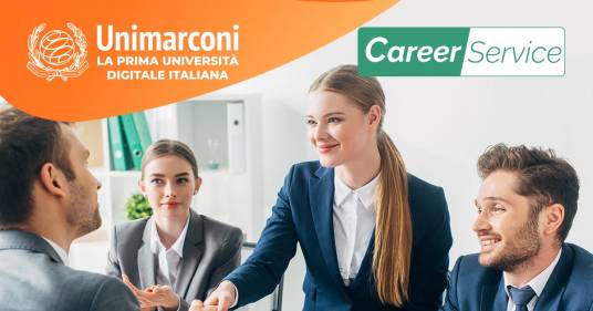 “Il domani che inizia oggi”: L’Unimarconi punta sul Career Service per accompagnare i laureati nel mondo del lavoro.