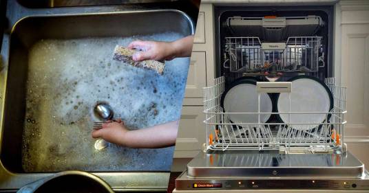 Meglio lavare i piatti a mano o in lavastoviglie? Ecco come risparmiare più acqua