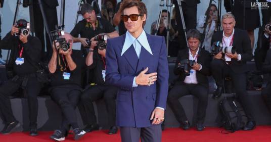 Harry Styles al Festival di Venezia: “Vorrei lavorare con Sorrentino, amo l’Italia”