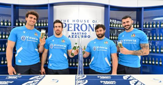 Peroni Nastro Azzurro Terzo Tempo, un’esperienza unica tra sport, musica, cucina italiana e ovviamente… birra!