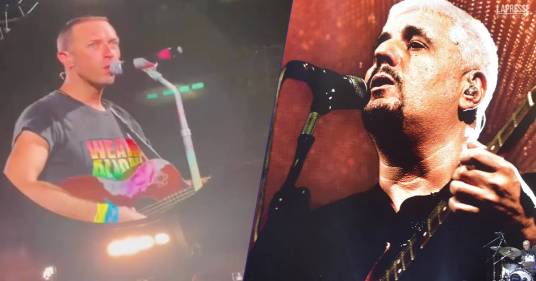I Coldplay hanno cantato “Napule è” di Pino Daniele allo Stadio Maradona: ecco il video