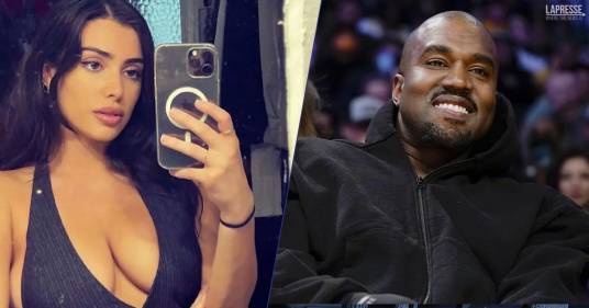 Kanye West e la nuova fidanzata Bianca Censori a Firenze: il nude look scandalizza i cittadini, ecco le foto