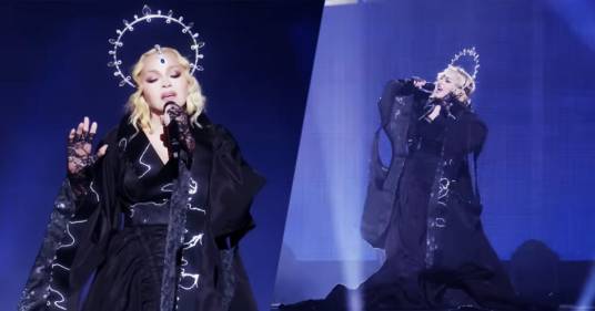 Madonna: “Uscivo solo con uomini che avevano una doccia o una vasca”, l’aneddoto personale dal palco del “Celebration Tour”
