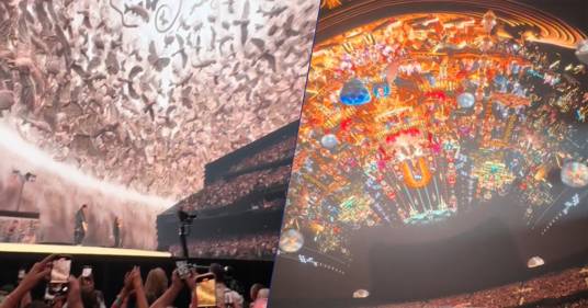 La spettacolare scenografia degli U2 che inaugurano il The Sphere, il teatro sferico con il LED più grande al mondo