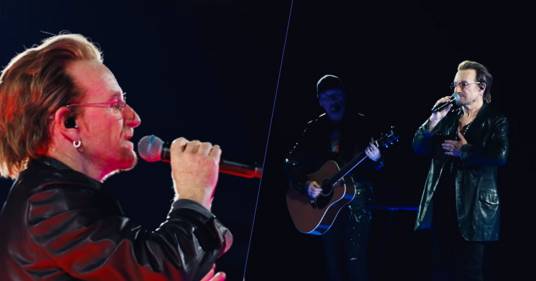 Gli U2 dedicano “Pride (In The Name of Love)” alle vittime del rave party in Israele: il video