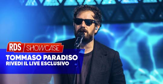 RDS Showcase Tommaso Paradiso: rivedi il live esclusivo
