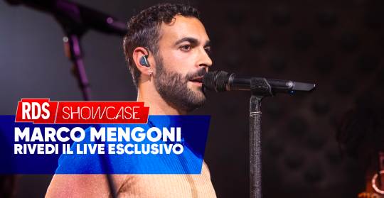 RDS Showcase Marco Mengoni: rivedi il live esclusivo