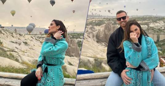 Ilary Blasi festeggia i 43 anni: il compleanno in mongolfiera con Bastian Muller e i figli