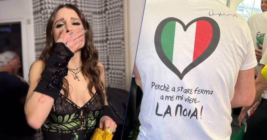 Eurovision 2024, Angelina Mango si commuove al meet e greet con i fan: “Lacrime di gioia”
