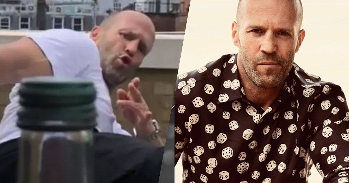 "Bottle Cap Challenge” guarda il video di Jason Statham
