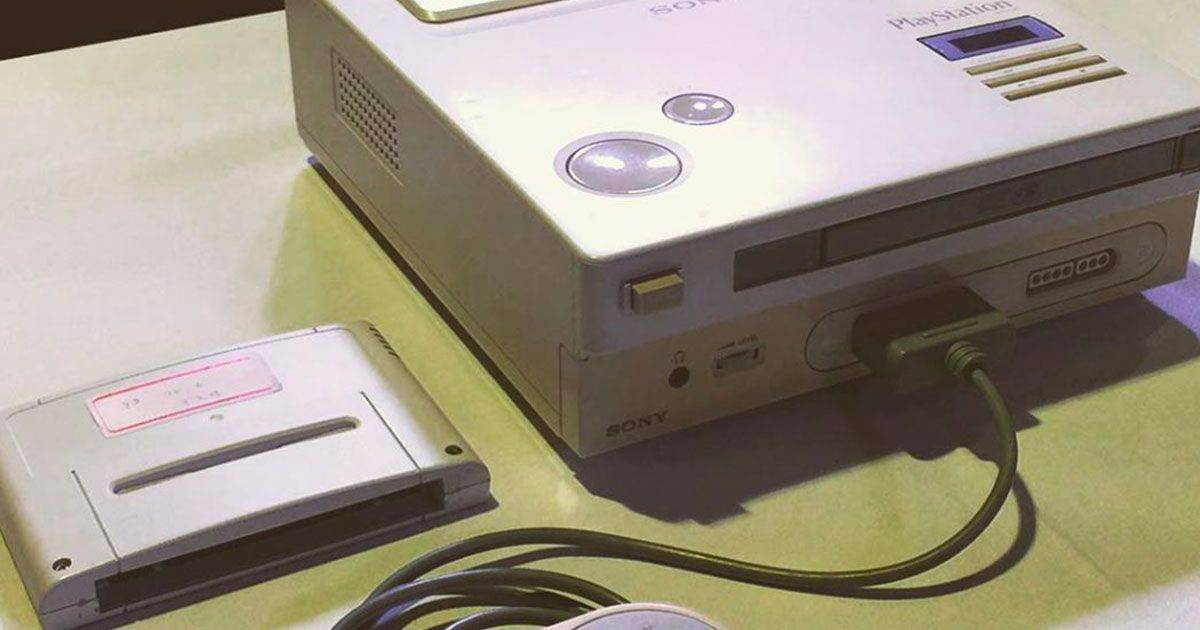 Playstation Nintendo il prototipo nato dalle due console