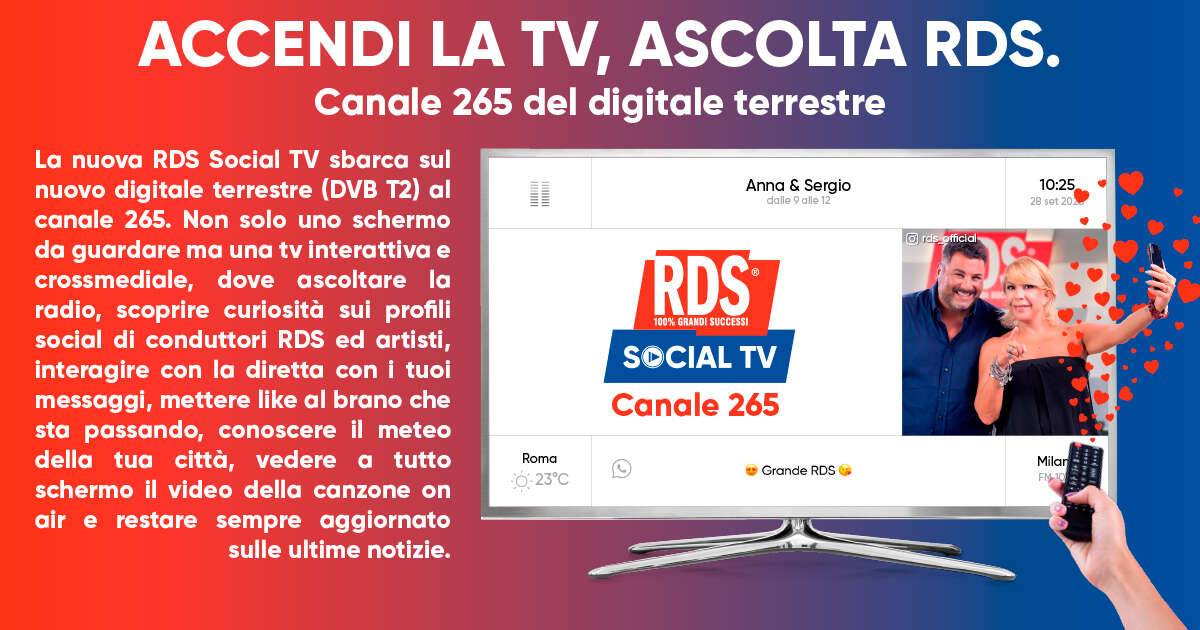 RDS ASCOLTA LA DIRETTA visual data 7