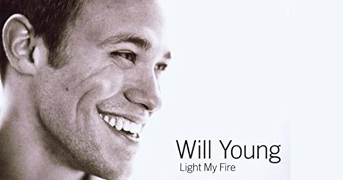 Will Young compie 20 anni la sua cover di Light My Fire