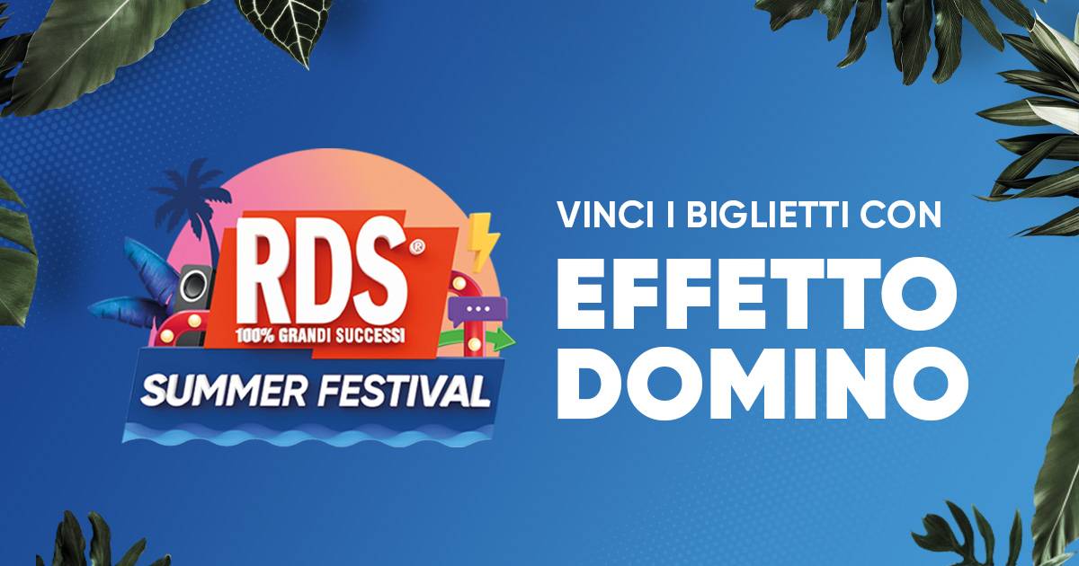 Effetto Domino RDS Summer Festival8221