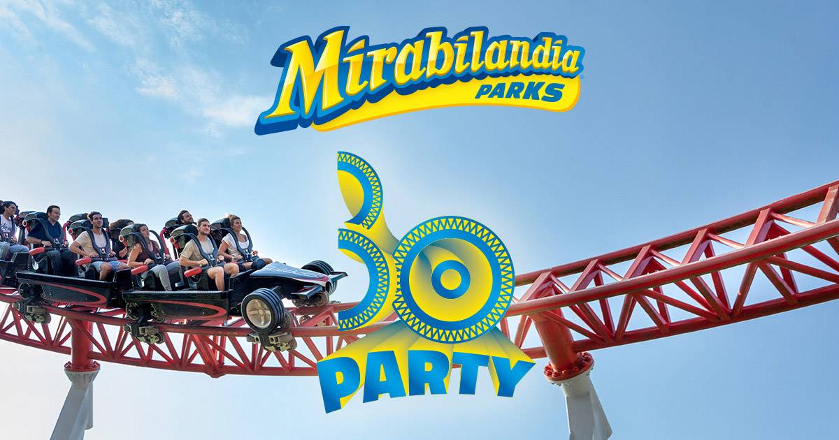 Festeggia con noi i 30 anni del Parco Mirabilandia