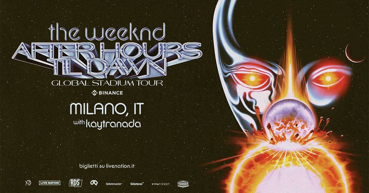 The Weeknd ecco lunica data italiana del nuovo tour