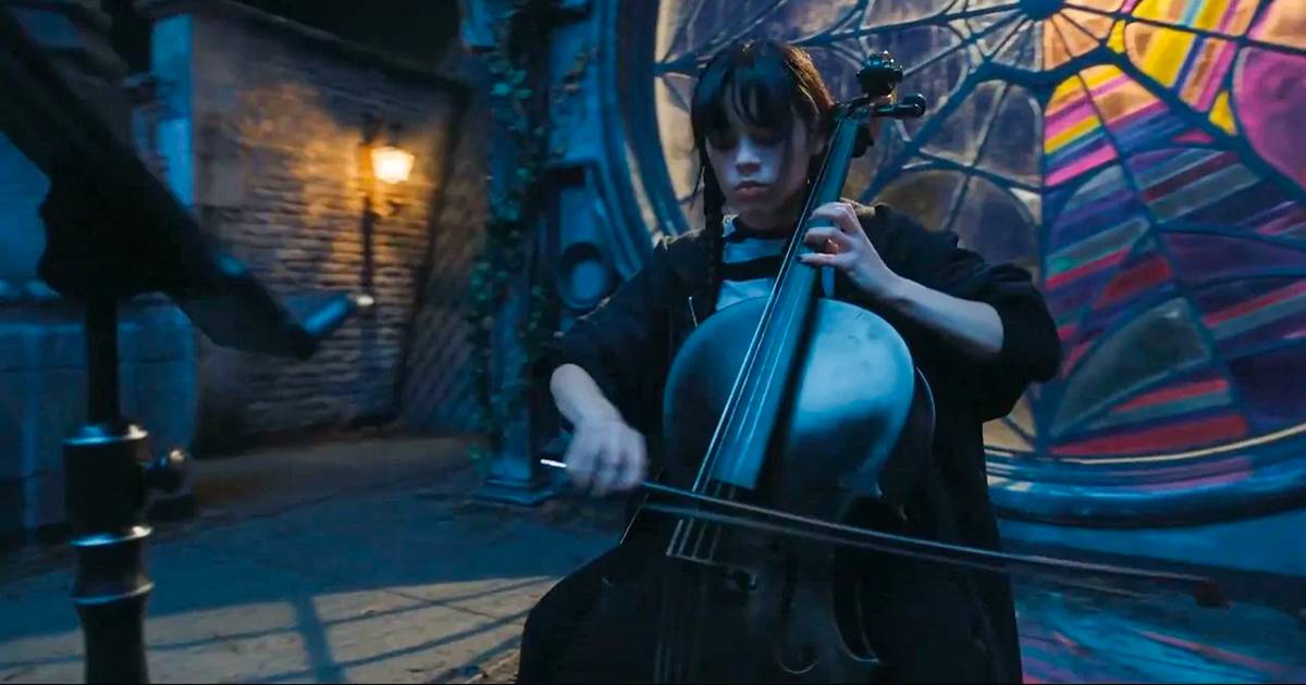 "Mercoledì Addams" la versione di "Paint It Black" dei Rolling Stones