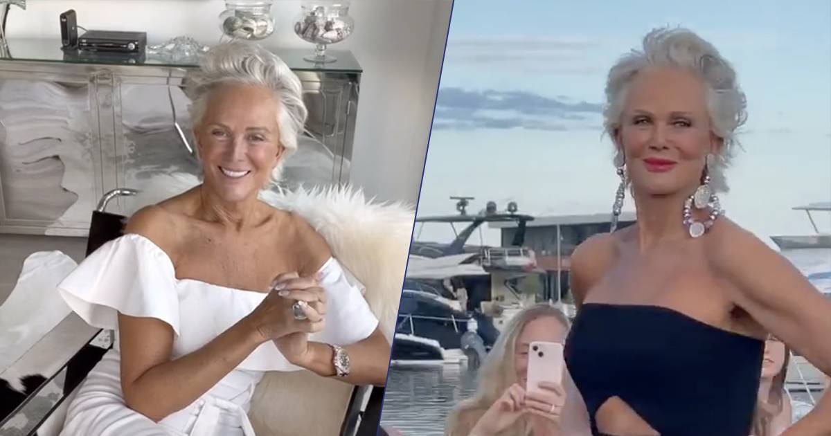 Modella su TikTok a 60 anni Hanya Hizemuchuk ispira le donne ad essere se stesse sempre