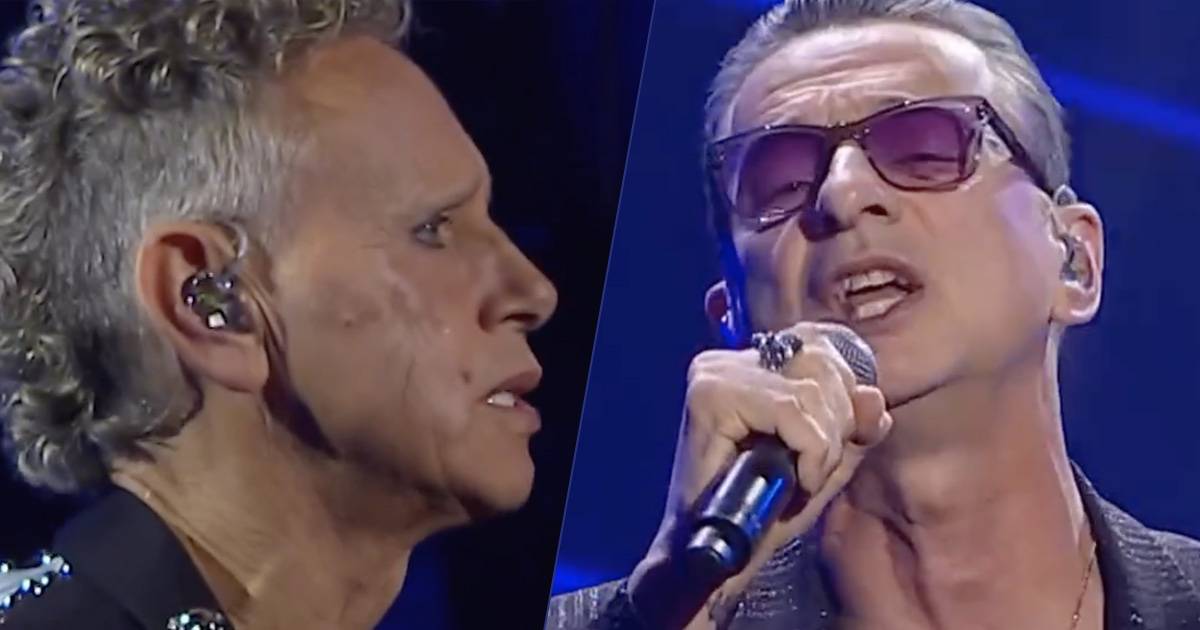 I Depeche Mode a Sanremo 2023 lo spettacolo sul palco dellAriston