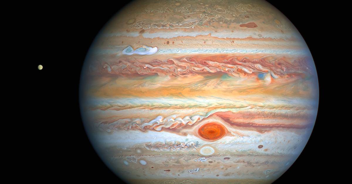 Giove la simulazione mostra cosa c sotto le nuvole del pianeta pi grande del nostro sistema solare