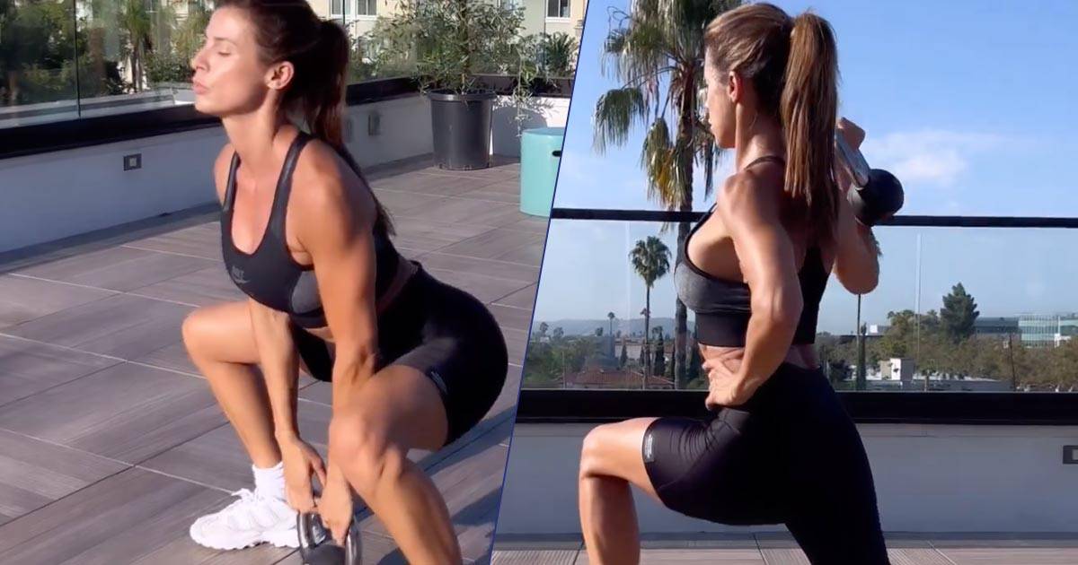 Elisabetta Canalis viene criticata per i video dei suoi allenamenti ecco i commenti