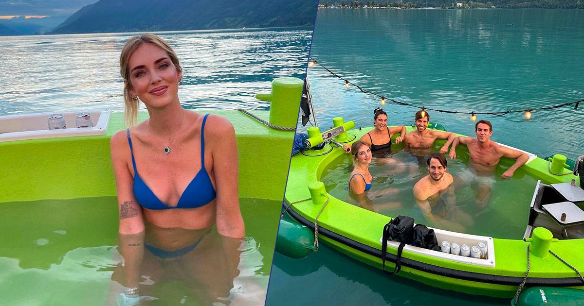  Chiara Ferragni  ecco quanto costa fare il bagno nella vasca in mezzo al lagoChiara Ferragni si vanta delle sue vacanze di lusso ed esplode la polemica ecco i commenti