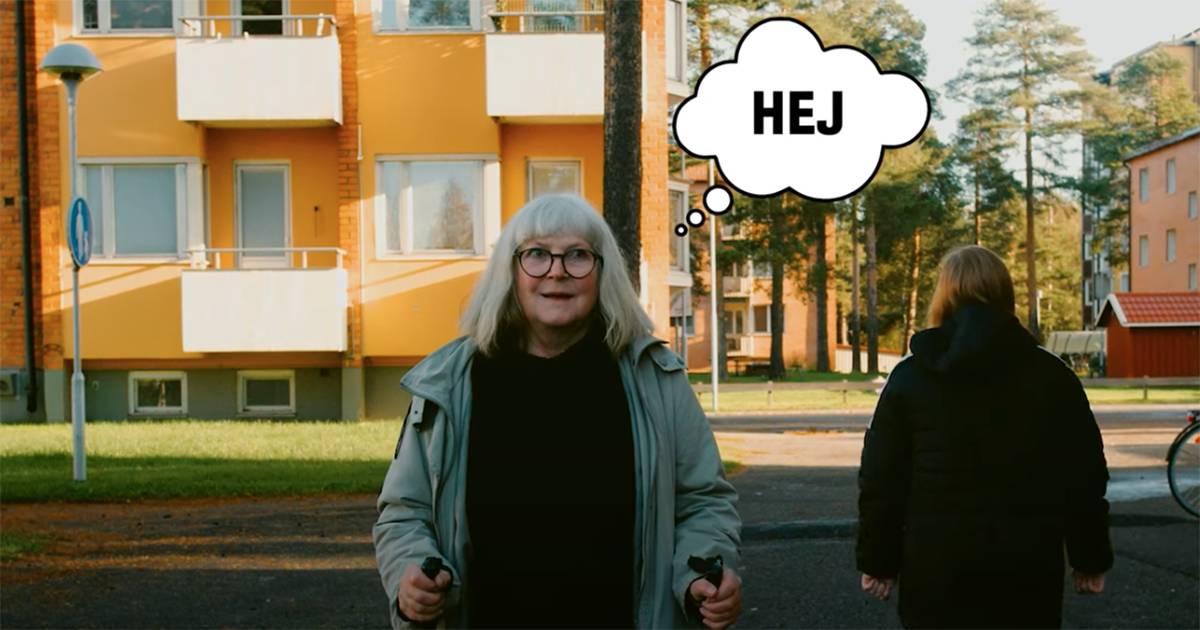 Salutereste tutti coloro che incontrate La bella iniziativa di una citt svedese contro la solitudine