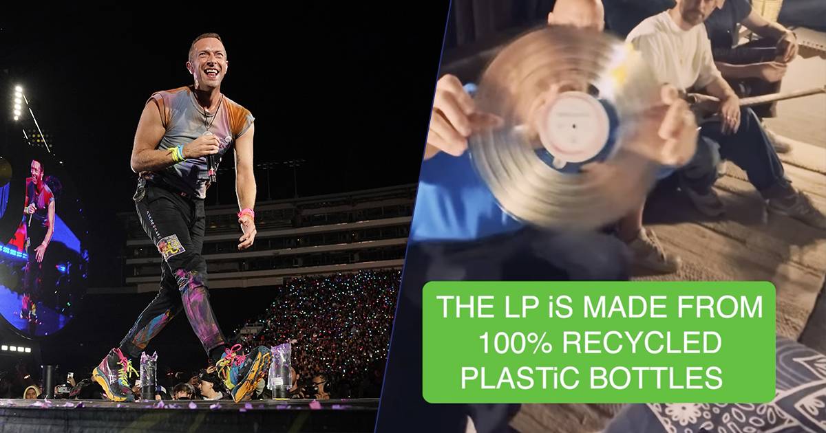 Continua limpegno green dei Coldplay il nuovo album Moon Music  fatto con plastica 100 riciclata