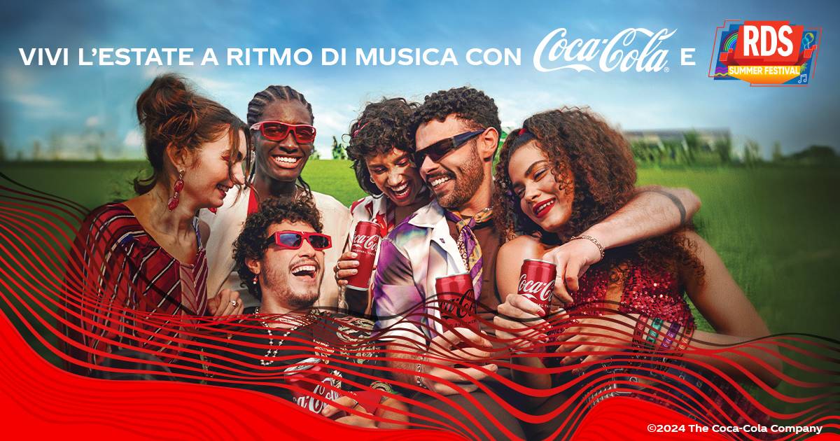 Vivi lestate a ritmo di musica con CocaCola e RDS Summer Festival