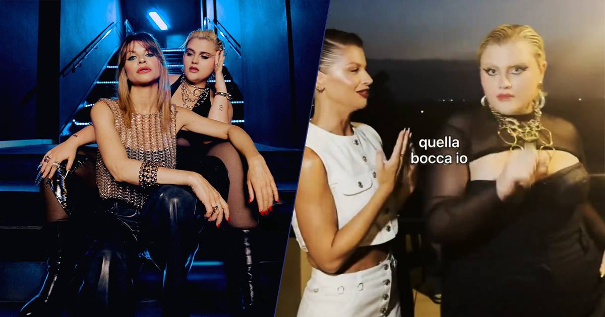 Lesilarante imitazione di BigMama di Alessandra Amoroso in Mezzo Rotto il video