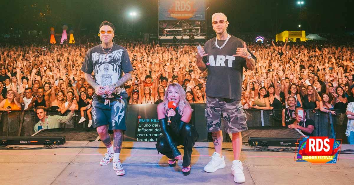 RDS Summer Festival con Sexy Shop Fedez e Emis Killa hanno fatto ballare Barletta