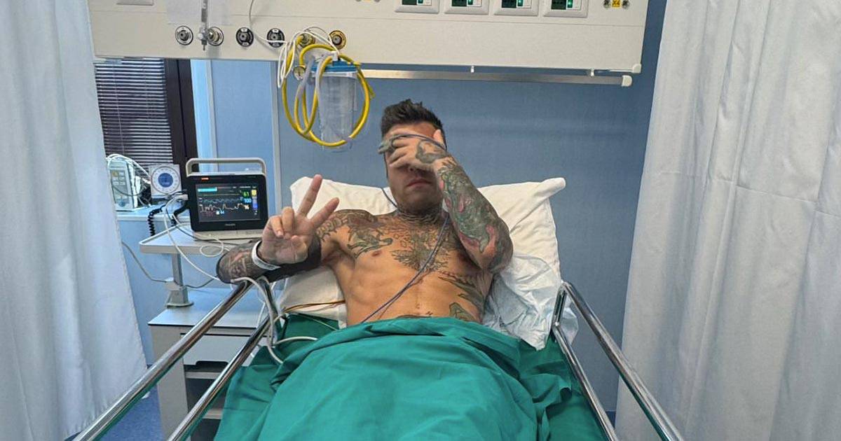 Fedez  stato ricoverato in ospedale per unemorragia interna ecco come sta