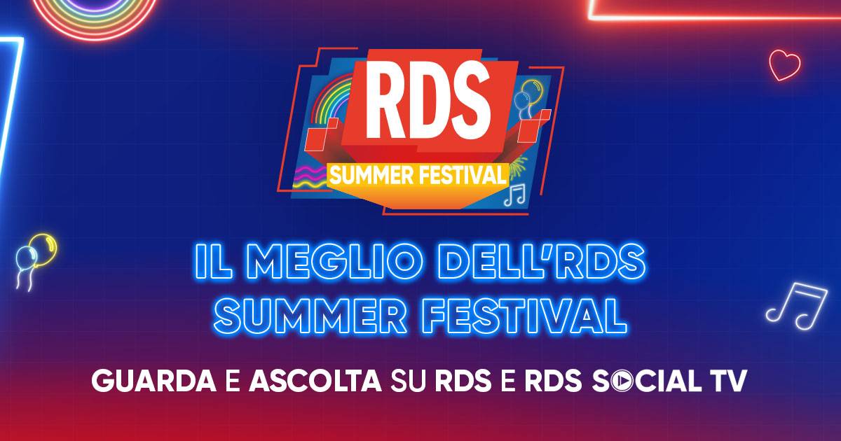 Il meglio dellRDS Summer Festival riguarda i momenti pi belli della nostra festa destate