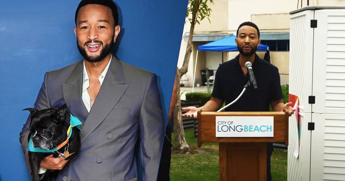 Solidariet a quattro zampe John Legend apre una dispensa per gli animali dei senzatetto