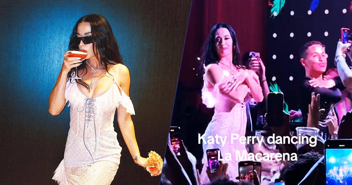 Katy Perry iconica balla la Macarena il video