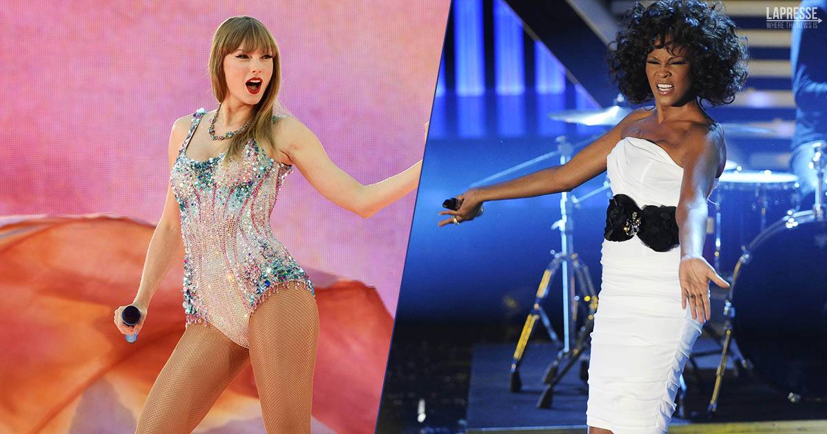 Taylor Swift supera persino Whitney Houston il suo ultimo album infrange un nuovo record