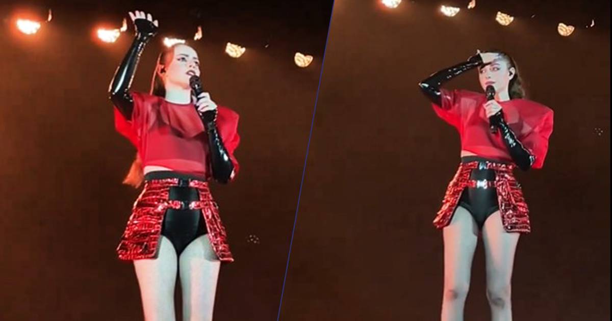 Annalisa ferma il concerto per un fan che si sente male Qualunque cosa ditemelo