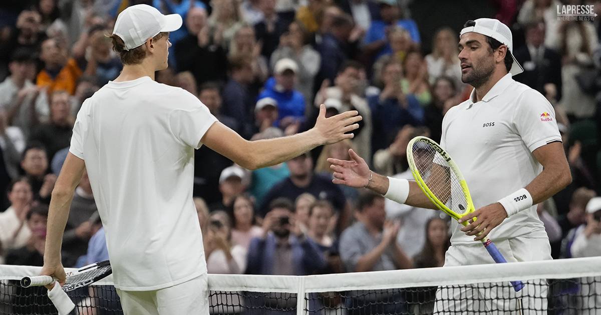 Ecco cosa ha detto Berrettini a Sinner dopo il match di Wimbledon le sue parole