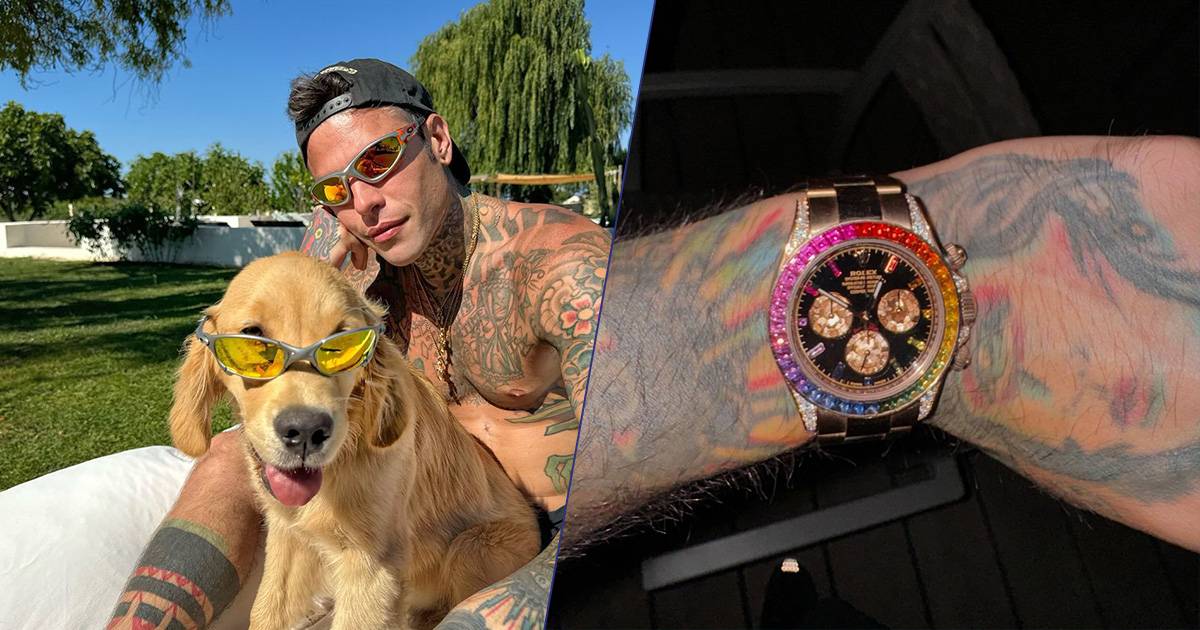 Fedez si regala un nuovo orologio il prezzo da capogiro