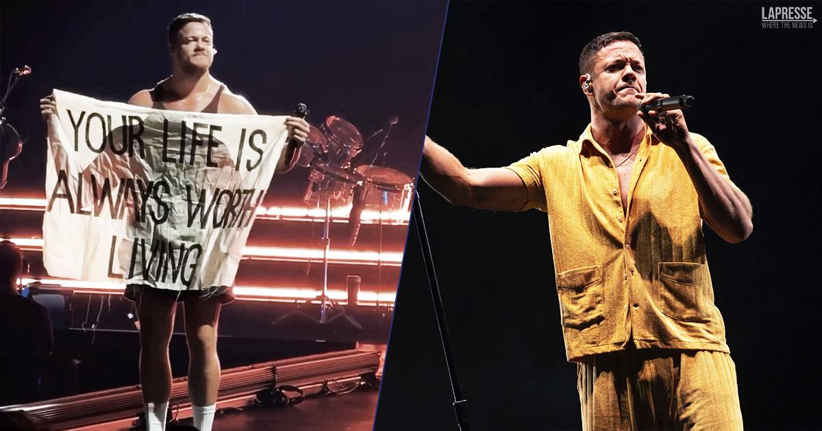 Dan Reynolds degli Imagine Dragons dal palco il potente messaggio sulla salute mentale